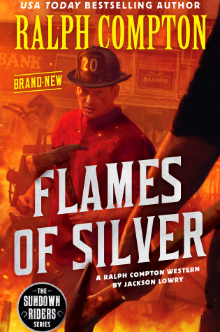 Cover of Ralph Compton Flames Of Silver