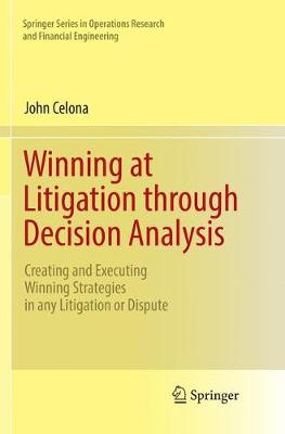 Cover of Winning at Litigation through Decision Analysis