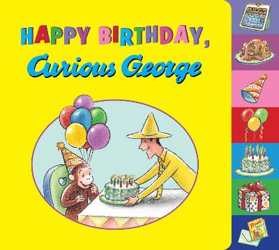 Cover of Happy Birthday, Curious George