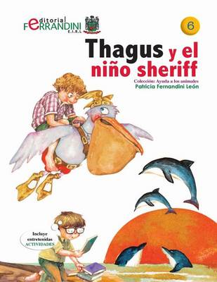 Book cover for Thagus y el nino sheriff