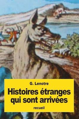 Book cover for Histoires étranges qui sont arrivées