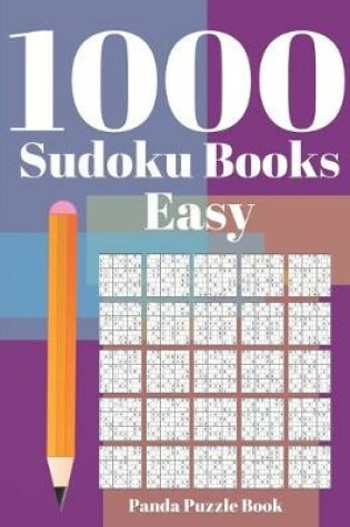 Cover of 1000 Sudoku Books Easy