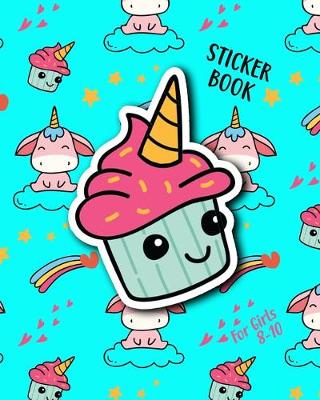 Book cover for Sticker Book For Girls 8-10