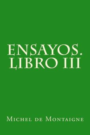 Cover of Ensayos. Libro III