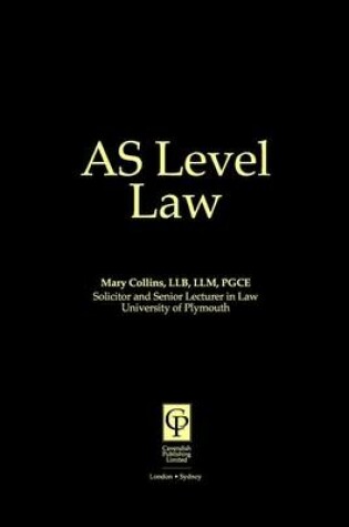 Cover of As Level Law