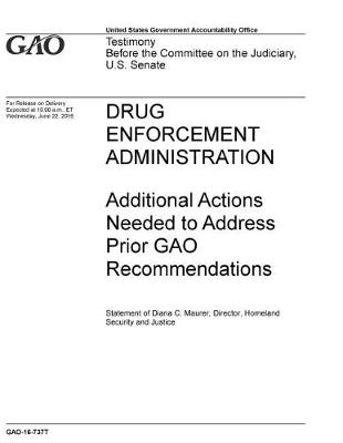 Book cover for Drug Enforcement Administration