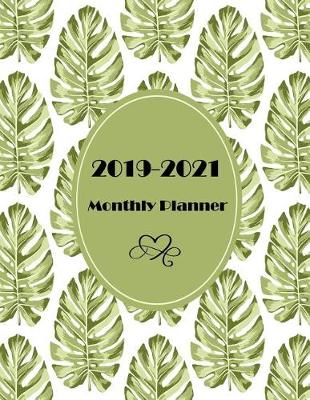 Book cover for Monthly Planner 2019-2021