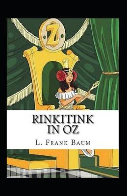 Book cover for Rinkitink in Oz;illustrated