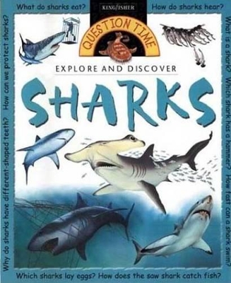 Book cover for Explore and Discover: Sharks