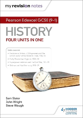 Cover of Pearson Edexcel GCSE (9–1) History: Four units in one