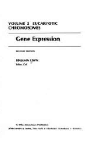 Cover of Gene Expression
