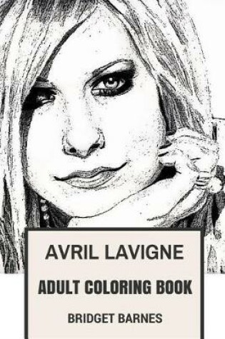 Cover of Avril LaVigne Adult Coloring Book