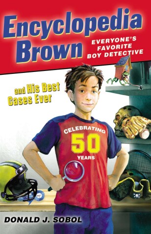 Book cover for Encyclopedia Brown and his Best Cases Ever