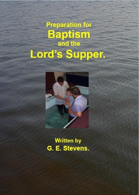 Cover of Preparation for Baptism and the Lord's Supper