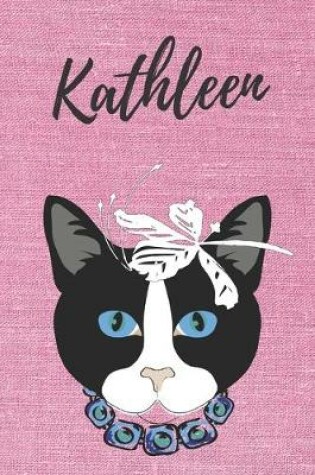 Cover of personalisiertes Notizbuch Katze / Journal / Malbuch / Tagebuch / Kritzelbuch / DIN A5 / Geschenk Kathleen