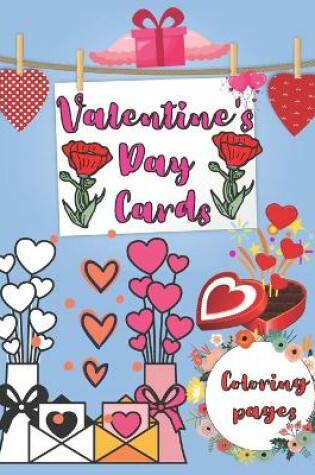 Cover of Valentine's Day Cards coloring pages