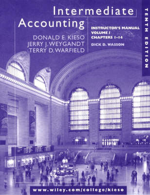 Book cover for Intermediate Accounting 10e Im V 1 Chapters 1-14