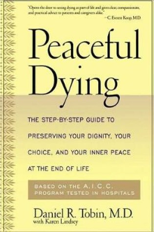 Cover of Peaceful Dying