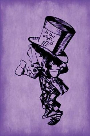 Cover of Alice in Wonderland Journal - Mad Hatter (Purple)