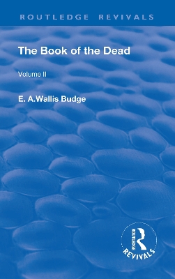 Book cover for The Book of the Dead, Volume II