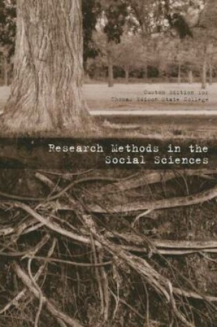 Cover of Research Methods in Social Sciences