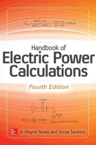 Cover of Handbook of Electric Power Calculations, Fourth Edition