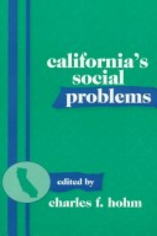 Cover of California's Social Problems