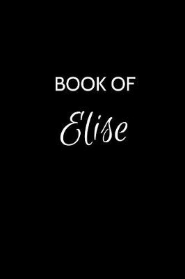 Book cover for Book of Elise