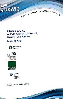 Cover of UKWIR'S SOURCE APPORTIONMENT GIS MODEL (SAGIS): VERSION 3.0