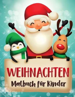 Book cover for Weihnachten Malbuch fur Kinder