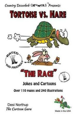 Cover of Tortoise vs. Hare -- "The Race" -- Jokes and Cartoons
