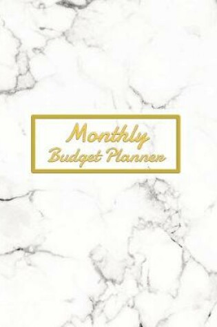 Cover of Monthly Budget Planner