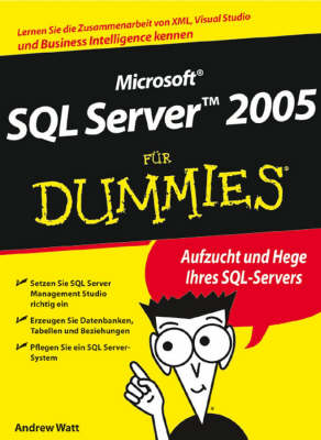 Cover of Microsoft SQL Server 2005 Fur Dummies