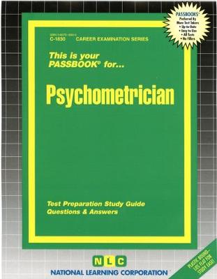 Book cover for Psychometrician