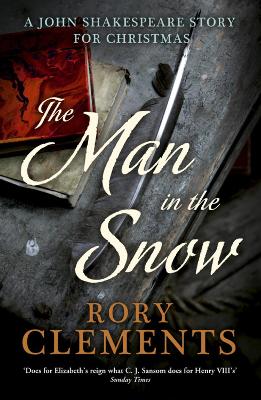 Book cover for The Man in the Snow: A Christmas Crime (a John Shakespeare story)
