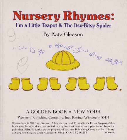 Book cover for Itsy Bitsy Spider