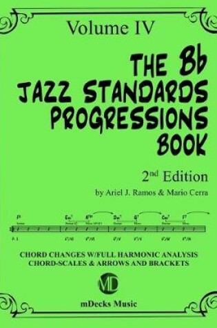 Cover of The Bb Jazz Standards Progressions Book Vol. 4