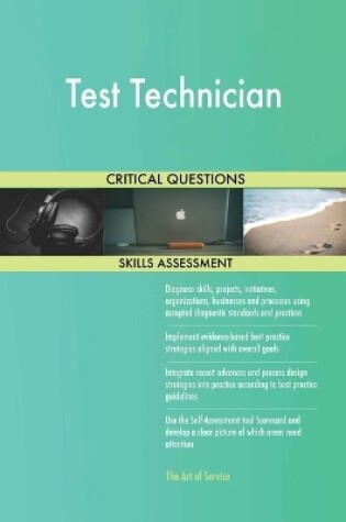 Cover of Test Technician Critical Questions Skills Assessment