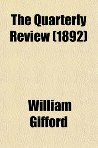 Cover of The Quarterly Review (Volume 175)