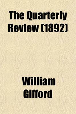 Book cover for The Quarterly Review (Volume 175)