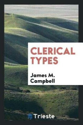 Cover of Clerical Types