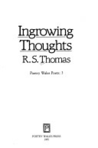 Cover of Ingrowing Thoughts