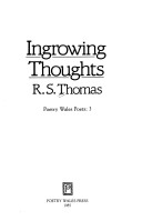 Book cover for Ingrowing Thoughts