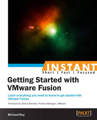 Book cover for Instant Getting Started with VMware Fusion