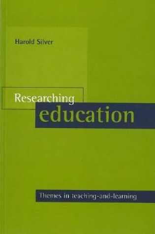 Cover of Researching education