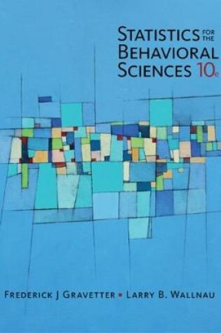 Cover of Statistics for The Behavioral Sciences