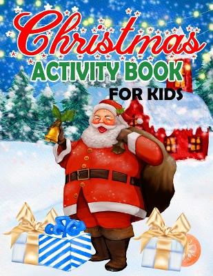 Book cover for Christmas Activity Book for Kids