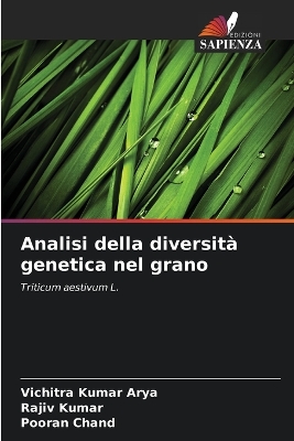 Book cover for Analisi della diversità genetica nel grano