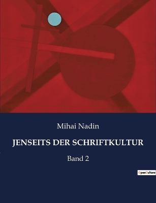 Book cover for Jenseits Der Schriftkultur