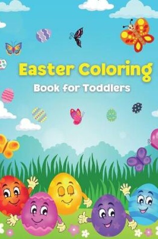 Cover of Easter Coloring Book for Toddlers